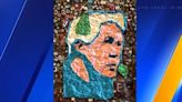 Artist pays tribute to Pete Carroll with chewy mural on Seattle’s iconic gum wall