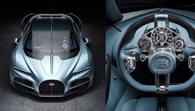Bugatti’s $4 Million Hybrid Hypercar Has the Craziest Steering Wheel We’ve Ever Seen