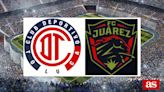 Toluca vs Bravos: estadísticas previas y datos en directo | Liga MX Apertura 2024