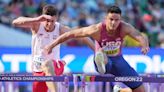 Track and field world championships: Devon Allen DQ'd in men's 110-meter hurdles, Grant Holloway wins