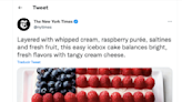 ‘The New York Times’ pone en evidencia con una simple tarta la flaqueza actual del patriotismo americano