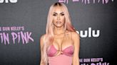 Megan Fox Rocks Pink Hair to Match Fiancé Machine Gun Kelly at His Life in Pink Premiere