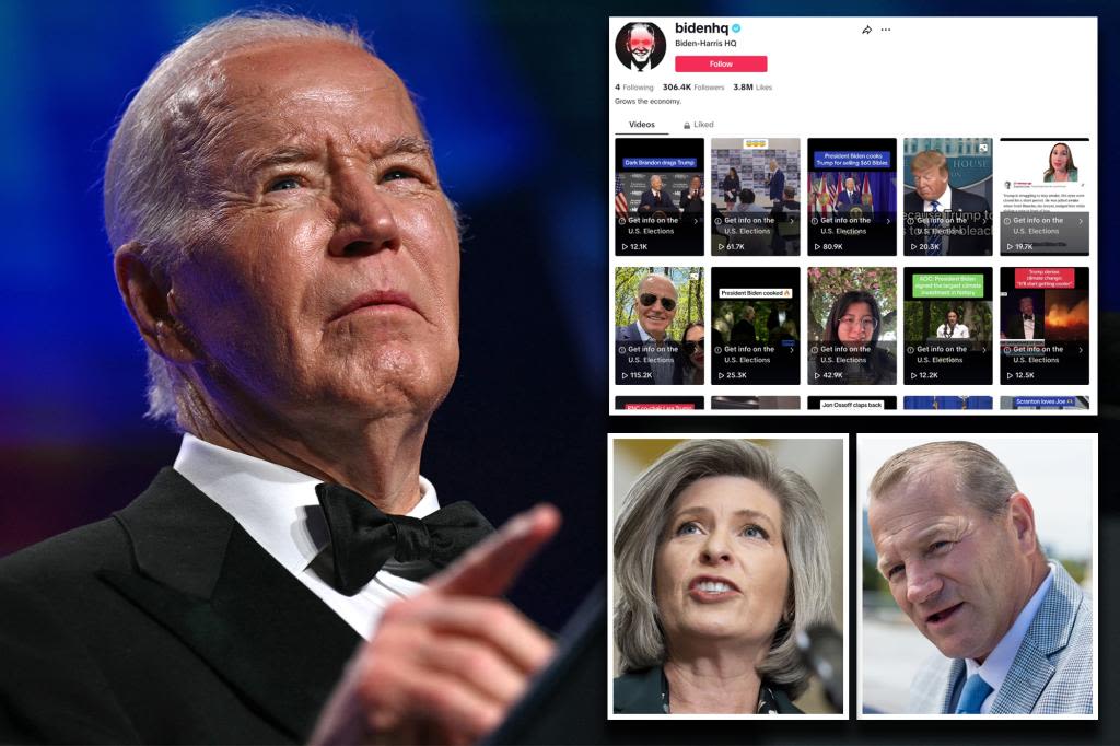 Republican lawmakers tell Biden to get off TikTok after signing bill that could see app banned