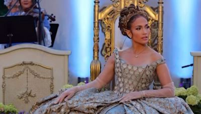 Jennifer Lopez Was the Magnificent Main Character at Her “Bridgerton”-Themed Ball