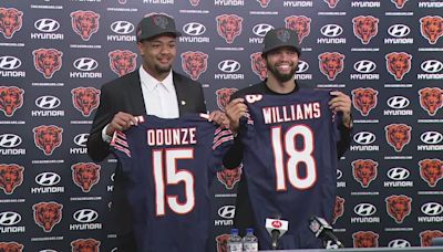 What should expectations be for the Caleb Williams-Rome Odunze connection? Consider past rookie QB-WR combos