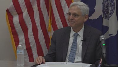 Attorney General of The United States Merrick B. Garland visits Cheyenne