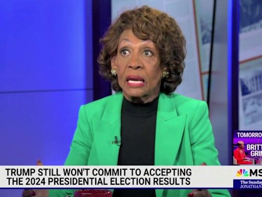 Rep. Maxine Waters: Trump supporters 'training up in the hills' for election attack