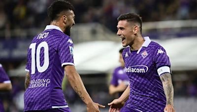 Con acento argentino: los gritos de Nico González y Lucas Martínez Quarta en la goleada de la Fiorentina ante el Sassuolo
