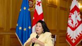 Salomé Zurabishvili, presidenta de Georgia: “El único peligro de guerra para nosotros es dejarnos solos cara a cara ante Rusia”
