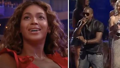 Gen Z is convinced Kanye West interrupting Taylor Swift at the VMAs secretly saved her from Diddy's wrath