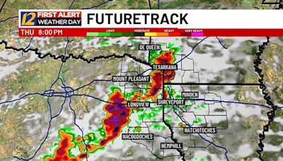FIRST ALERT WEATHER DAY: Strong to severe storms possible into the nighttime hours