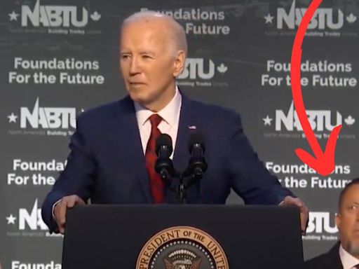 Priceless: Watch Look on Supporter’s Face Change When He Realizes Biden Just Lied to Entire Room