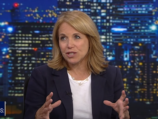 Katie Couric admits that despite his legal woes, Trump has 'the edge' and is 'gaining momentum'
