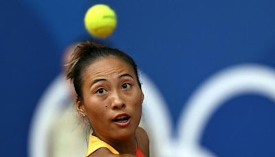 鄭欽文女網決賽奪冠 獻中國奧運史上網球單打首金
