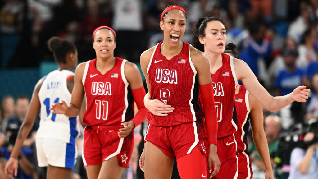 USA fend off France for women's Olympic basketball gold