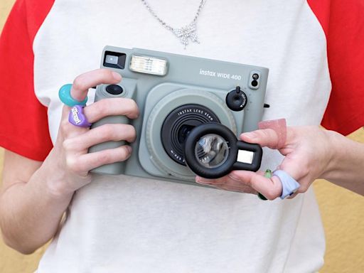 Take larger instant photos with Fujifilm's new Instax Wide 400 camera