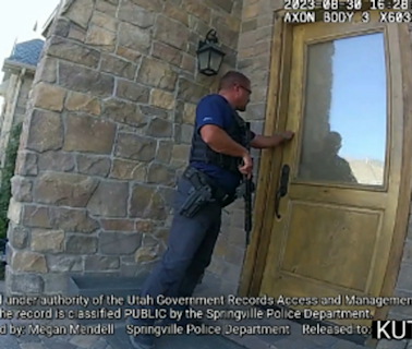 Newly obtained videos show officers entering Ruby Franke’s home on day of her arrest