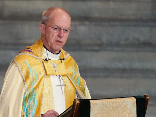 Archbishop of Canterbury urges curb on water company shareholder payouts