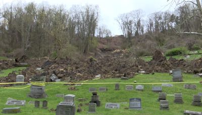 West Virginia Governor Jim Justice donates $2 million dollars to help restore almost 150 tombstones destroyed by severe weather