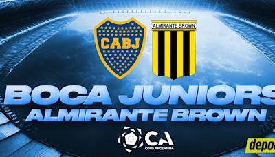 Boca vs Almirante Brown EN VIVO vía TyC Sports por 16vos de Copa Argentina