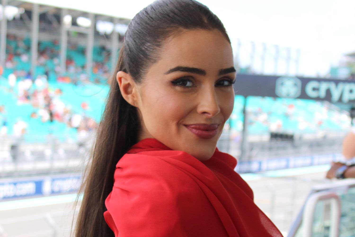 Olivia Culpo Bonds with Future In-Laws at Miami Grand Prix in Exciting Pre-Wedding Festivities! (Exclusive)