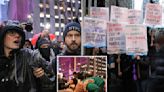 Hundreds of anti-Israel protesters denounce Biden as ‘war criminal’ outside star-studded, $25M Radio City fundraiser