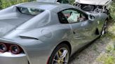 Ferrari 812 GTS Stolen From Valet Lot, Crashed