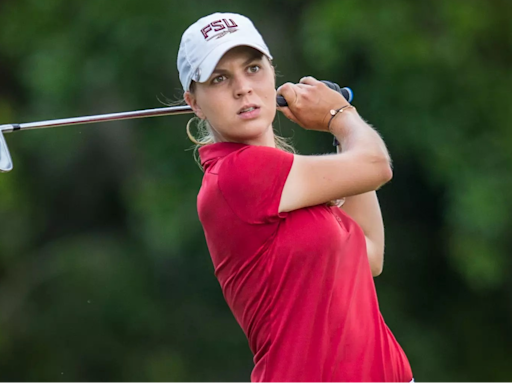 Florida State’s Morgane Metraux playing for gold medal finish at Olympic Golf Championship