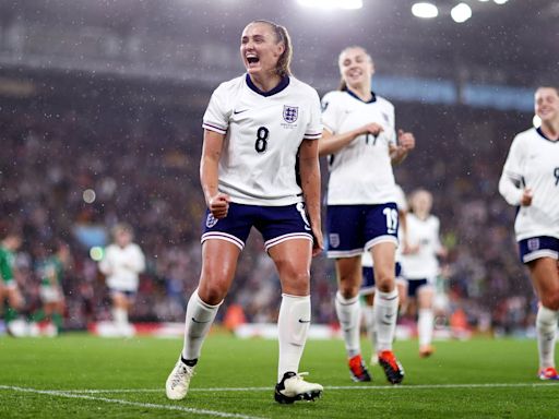 England 2-1 Republic of Ireland: Lionesses take step closer to Euro 2025 qualification