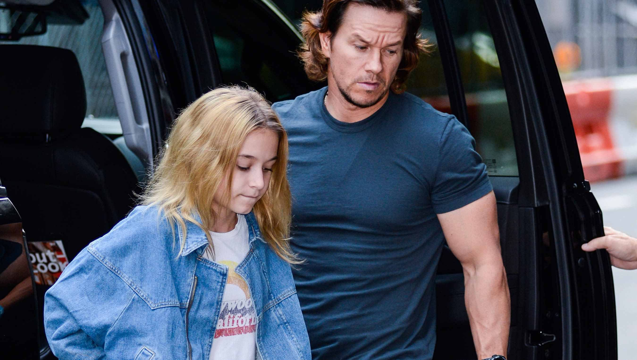 Mark Wahlberg's daughter Ella looks just like him in rare photo