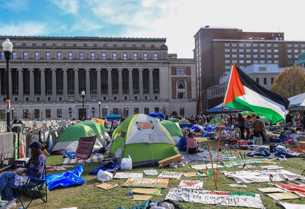 Map shows where campus protests have led to arrests