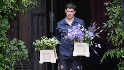 Florist for Duke of Westminster’s wedding is eco firm praised by Lily James
