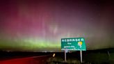 Nebraskans search out rare northern light display