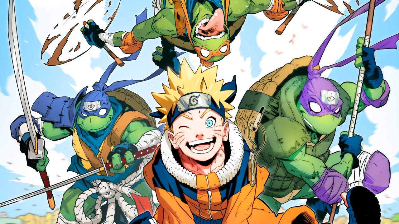 Teenage Mutant Ninja Turtles x Naruto Delivers the Ultimate Ninja Crossover - IGN