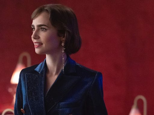 Lily Collins tried on 81 outfits for fourth season of Emily in Paris