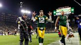 Aaron Rodgers rocks Marshawn Lynch jersey in Prime’s TNF promo