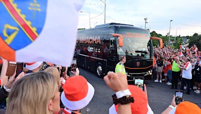 Thousands greet Armagh squad after All-Ireland win