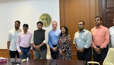 Telangana IT Minister Sridhar Babu urges Microsoft representatives to complete data centre works near Hyderabad by 2025