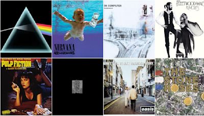 The biggest selling vinyl albums released in the '70s, '80s, and '90s have been revealed