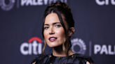 Mandy Moore Warms Up to Fall Fashion in Velvet Dress With Thigh-High Slit