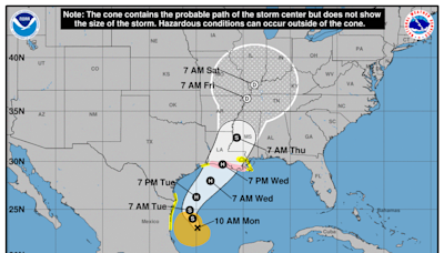 Tormenta Francine se forma en el Golfo de México. Amenazaría a Texas y Louisiana como huracán