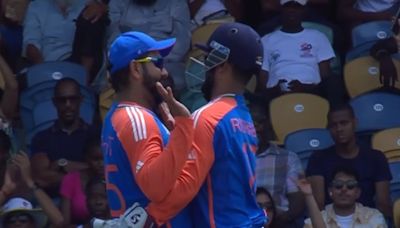 WATCH | Rohit Sharma-Rishabh Pant AVERT Major Injury Scare During Super 8 Clash