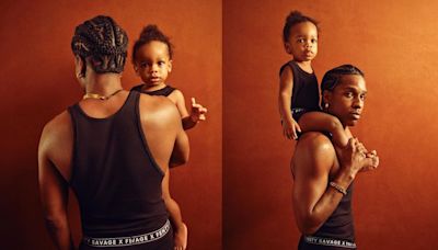 Rihanna coloca A$AP Rocky e filho mais velho, RZA, em campanha da Savage x Fenty
