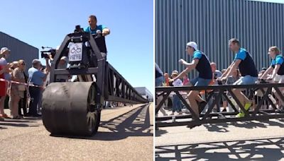The Netherlands group constructs World's Longest Bicycle, sets Guinness World Record