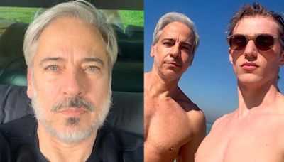 Ex-galã da Globo, Edson Fieschi assume namoro com modelo 41 anos mais jovem