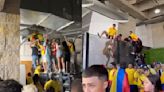 Video: Chaotic Scenes As Ticketless Colombian Fans Breach Security To Enter Stadium For Copa America Final vs Argentina