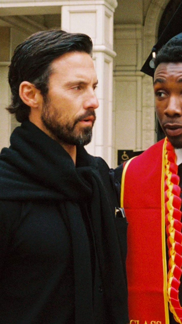 'This Is Us' Stars Milo Ventimiglia and Hannah Zeile Attend Niles Fitch's College Graduation: See the Pics