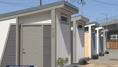 California governor promised 1,200 tiny homes, yet none have opened a year later