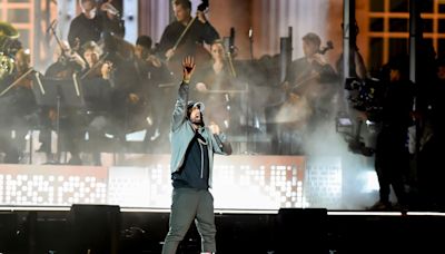 Eminem blows the roof off of Michigan Central in surprise 4-song performance