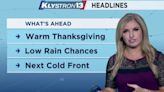 Warm temperatures expected on Thanksgiving in Central Florida